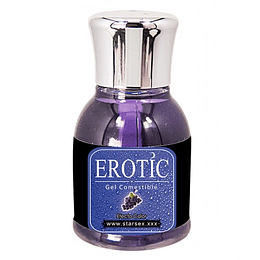 Gel comestible Erotic Uva 30 ml.