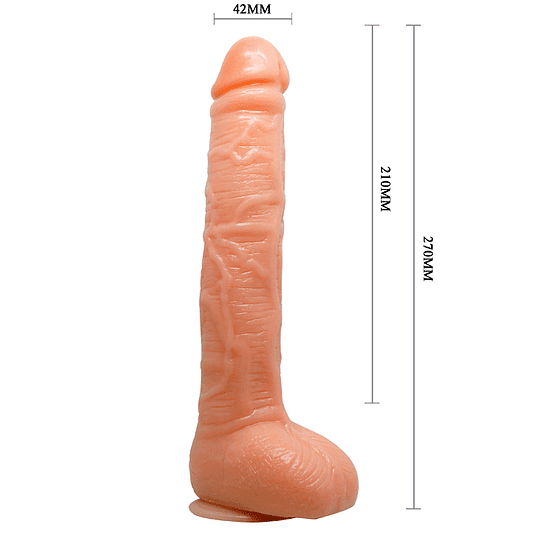 DILDO PVC C/ SUCCIÓN