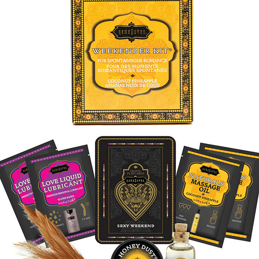 Kit kamasutra Weekender sabores 2