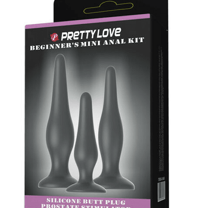 KIT ANAL NEGRO 3 PIEZAS 2