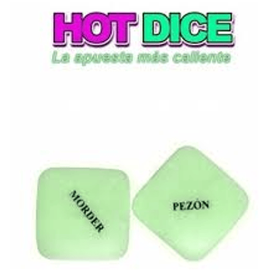 Dados hot Brillan en la oscuridad