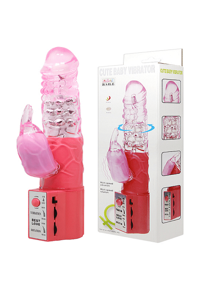 Vibrador TPR Rotador Velocidad variable 4