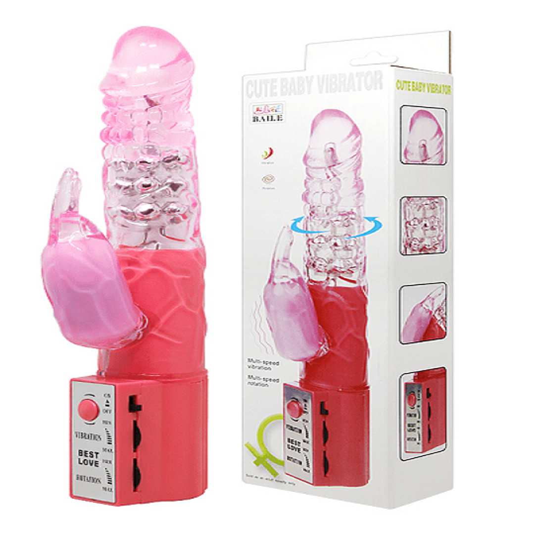 Vibrador TPR Rotador Velocidad variable 4
