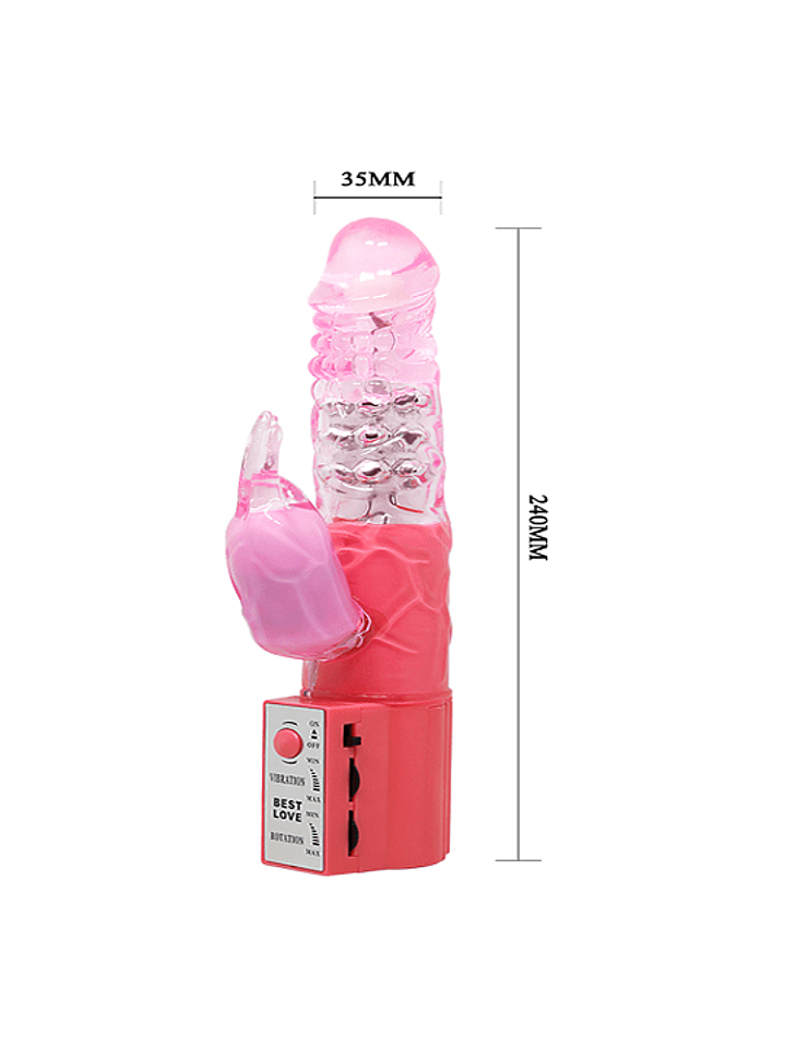 Vibrador TPR Rotador Velocidad variable 6