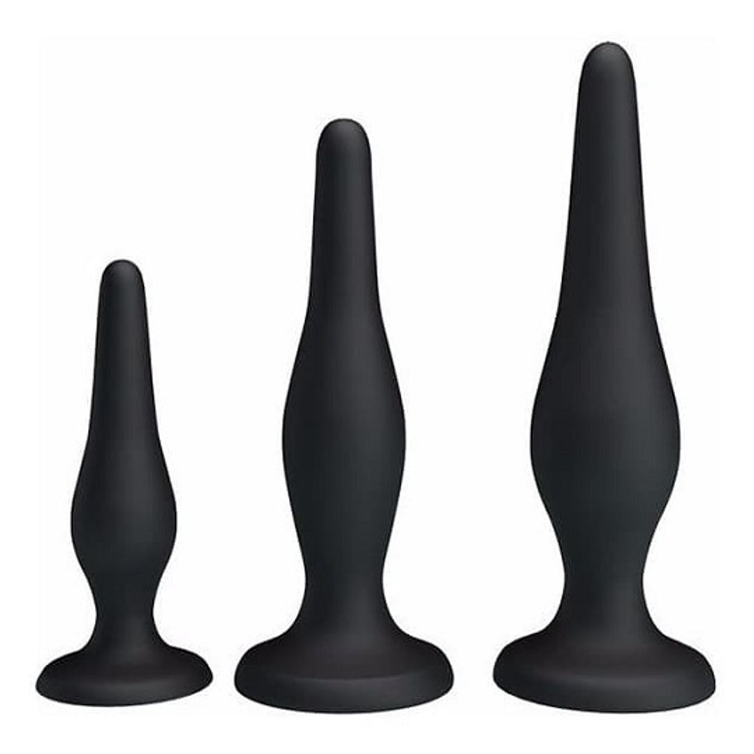KIT ANAL NEGRO 3 PIEZAS 1