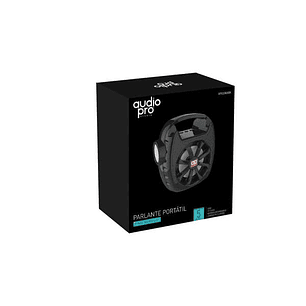 RADIO AUDIOPRO LINTERNA RECARGABLE FM USB SD. CON LINTERNA,WHITE