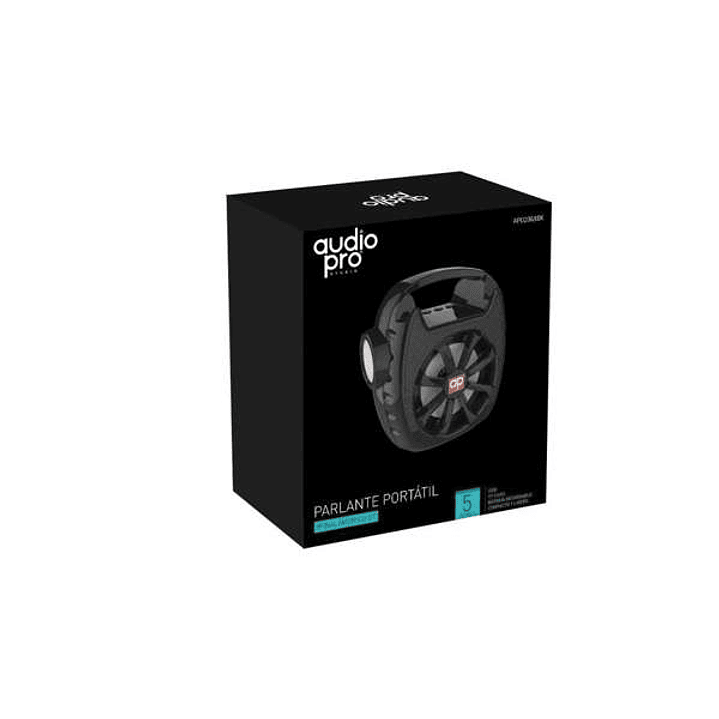 RADIO AUDIOPRO LINTERNA RECARGABLE FM USB SD. CON LINTERNA,WHITE 1