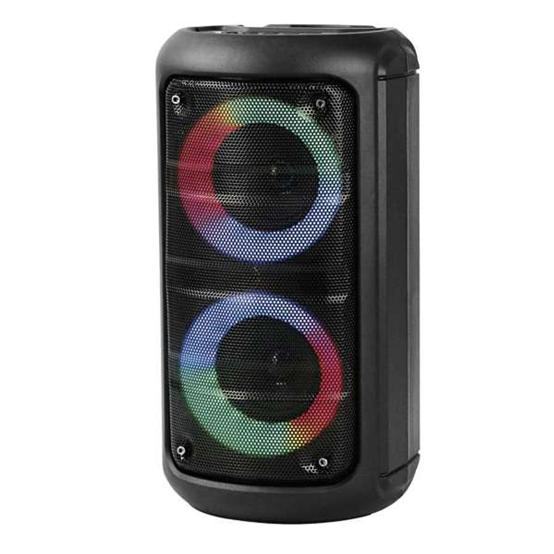 PARLANTE AUDIOPRO PORTATIL BT CON FUNCION DE KARAOKE/RGB/USB/SD/BATERIA RECARGABLE. BLACK 2