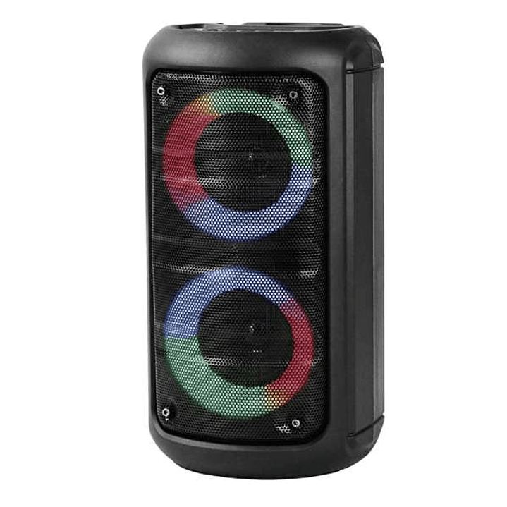 PARLANTE AUDIOPRO PORTATIL BT CON FUNCION DE KARAOKE/RGB/USB/SD/BATERIA RECARGABLE. BLACK 2