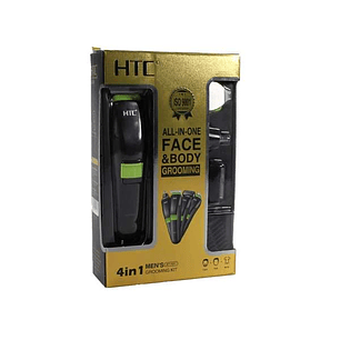 KIT DE CUIDADO PERSONAL 4 EN 1, RECORTADORA DE VELLO, HOJA DE PRECISION, CORTADORA DE VELLO PARA NARIZ Y OREJAS, CABEZA MAGNETICA DESMONTABLE, RECARGABLE TIPO C