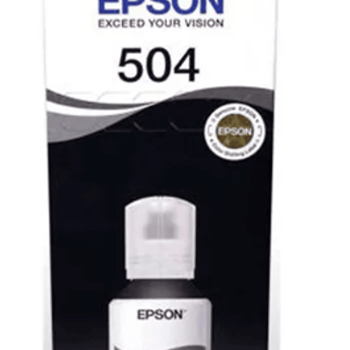 EPSON  Tinta Epson T504 Negra 1