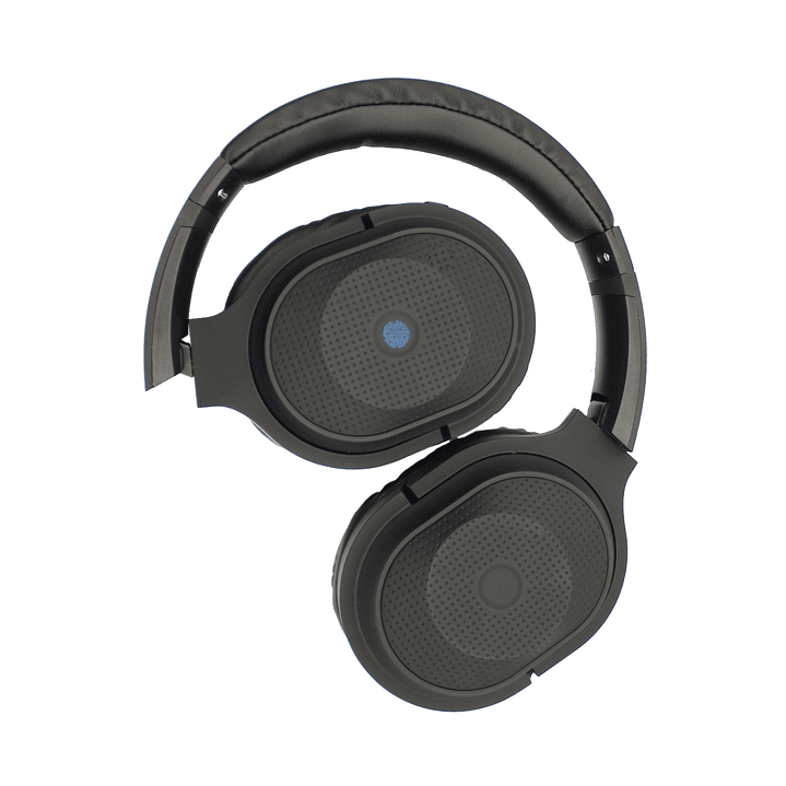 AUDIFONO TECNOLAB BT V5.3, BATERIA 200MAH, CONTROL TOUCH, RADIO FM, MICRO SD, CARGA TIPO C, 5-6H REPRODUCCION. BLACK 2