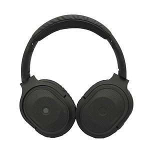 AUDIFONO TECNOLAB BT V5.3, BATERIA 200MAH, CONTROL TOUCH, RADIO FM, MICRO SD, CARGA TIPO C, 5-6H REPRODUCCION. BLACK