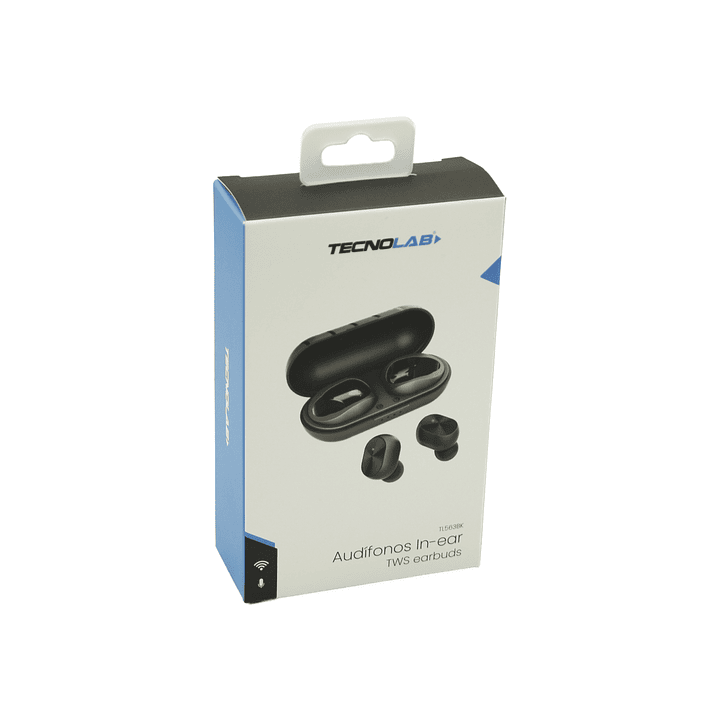 AUDIFONO TECNOLAB CON RESPUESTA DE 20HZ-20KHZ, BATERIA DE 30MAH, USO DE 3 HORAS, RANGO INALAMBRICO 10M. BLACK 3