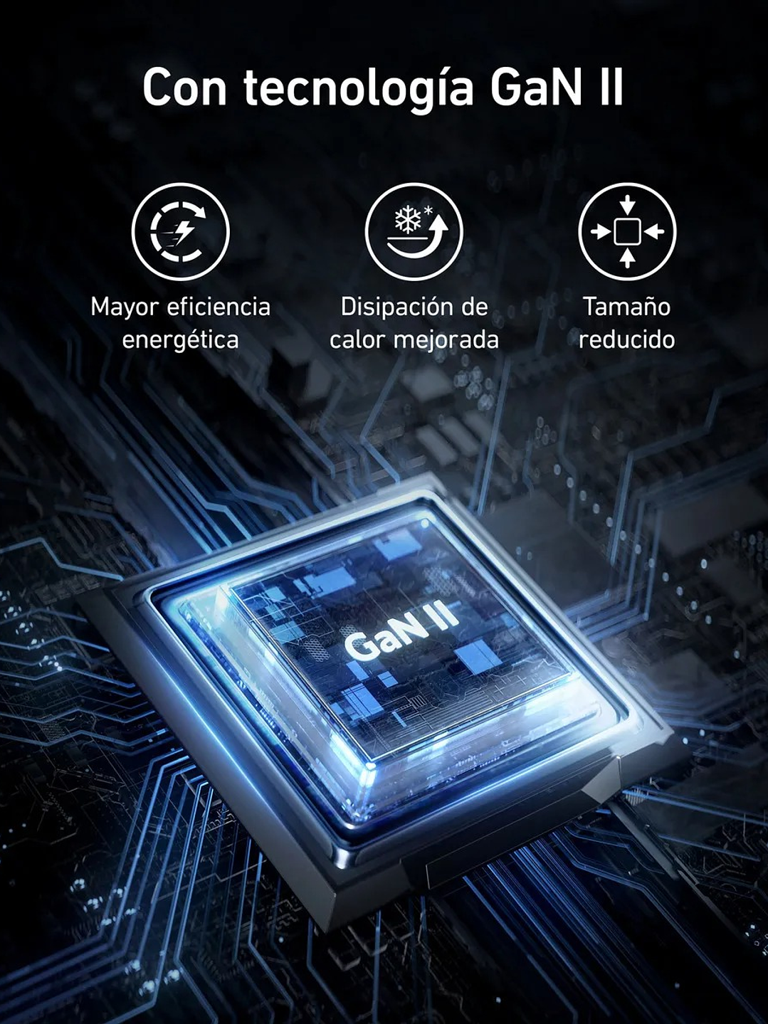 Cargador Anker GaN 65W – 3 Puertos USB-C | Potencia para Notebook y Smartphone 11