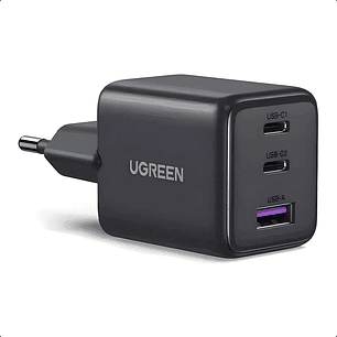Cargador Ugreen GaN 30W USB-C | Carga Rápida Power Delivery
