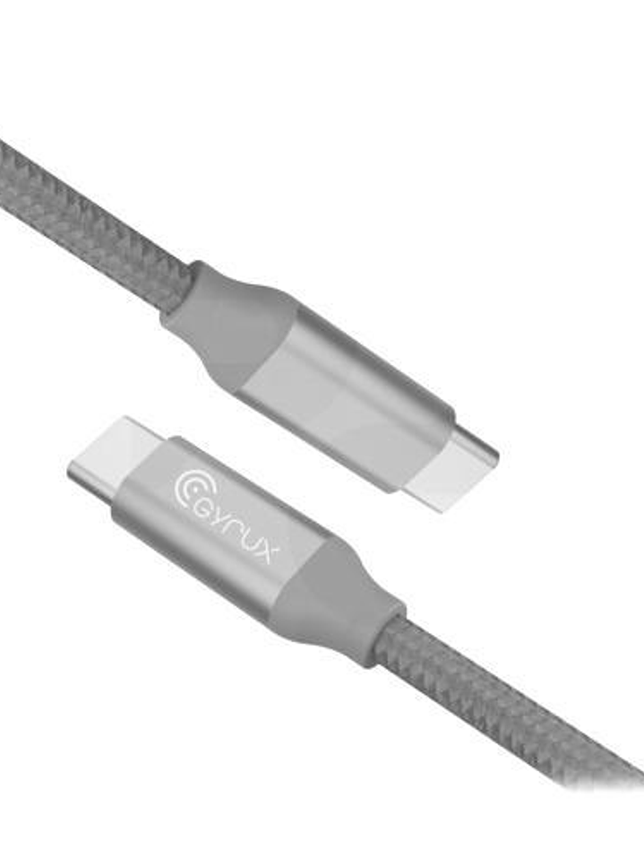 Cable Gyrux USB-C a USB-C 100W 1,5 m | Carga Rápida 3