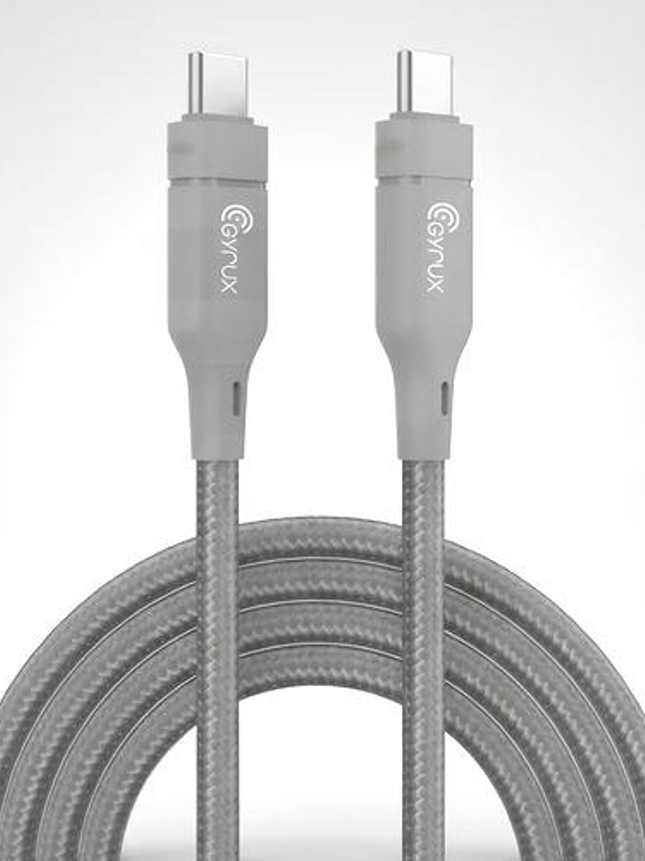 Cable Gyrux USB-C a USB-C 100W 1,5 m | Carga Rápida 4