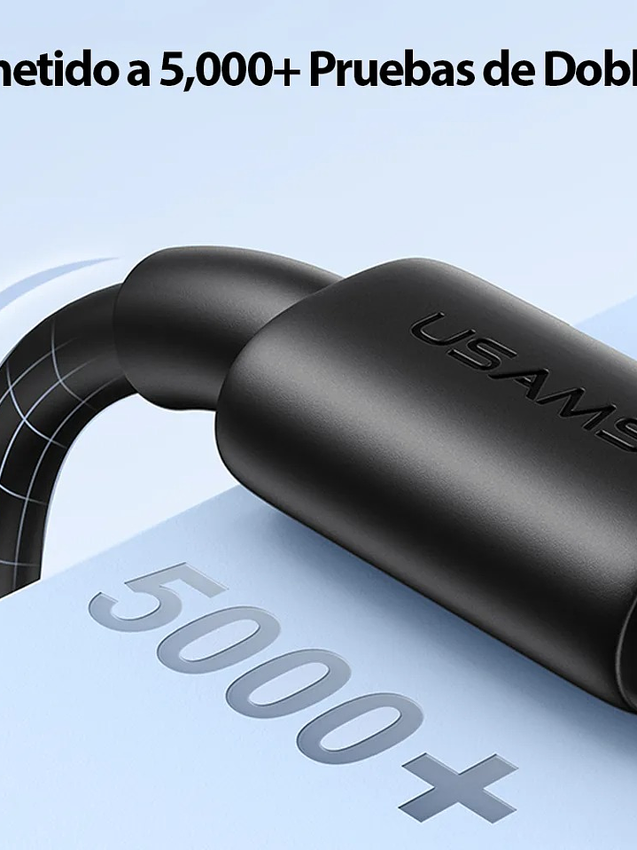 Cable Usams USB-C | Datos y Carga 3
