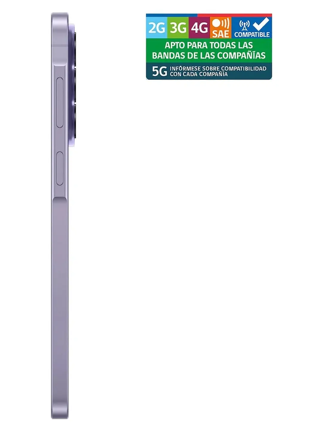 Samsung Galaxy A57 128GB Lila 5G | Smartphone Liberado | Pantalla 6.6” FHD+ 3