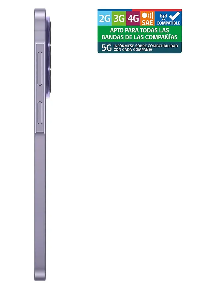 Samsung Galaxy A57 128GB Lila 5G | Smartphone Liberado | Pantalla 6.6” FHD+ 3