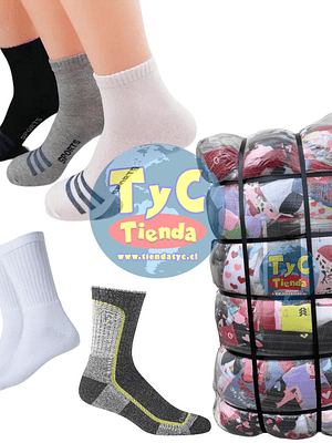 Fardo Calcetines Americanos 45KG premium