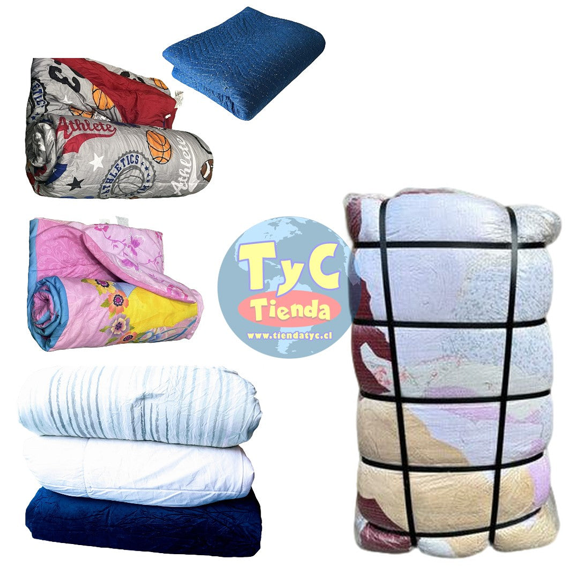 Fardo Cobertores premium 45kg Americanos 2