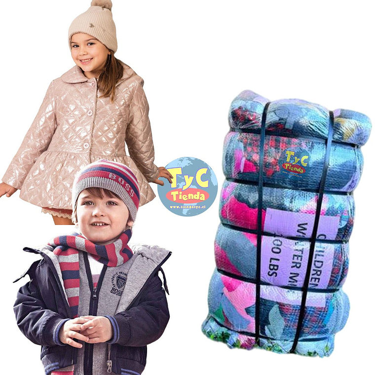 Fardo Ropa Invierno Niños Premium 45 KG 2