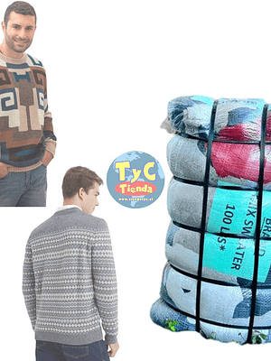 Fardo Chalecos Hombre Premium 45kg