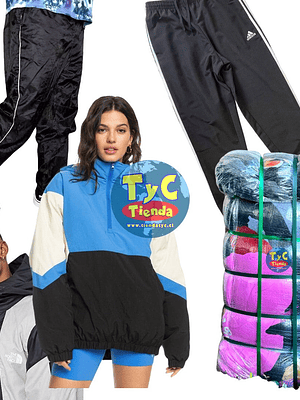 Fardo Cortavientos  pantalones tallas grandes 40kg