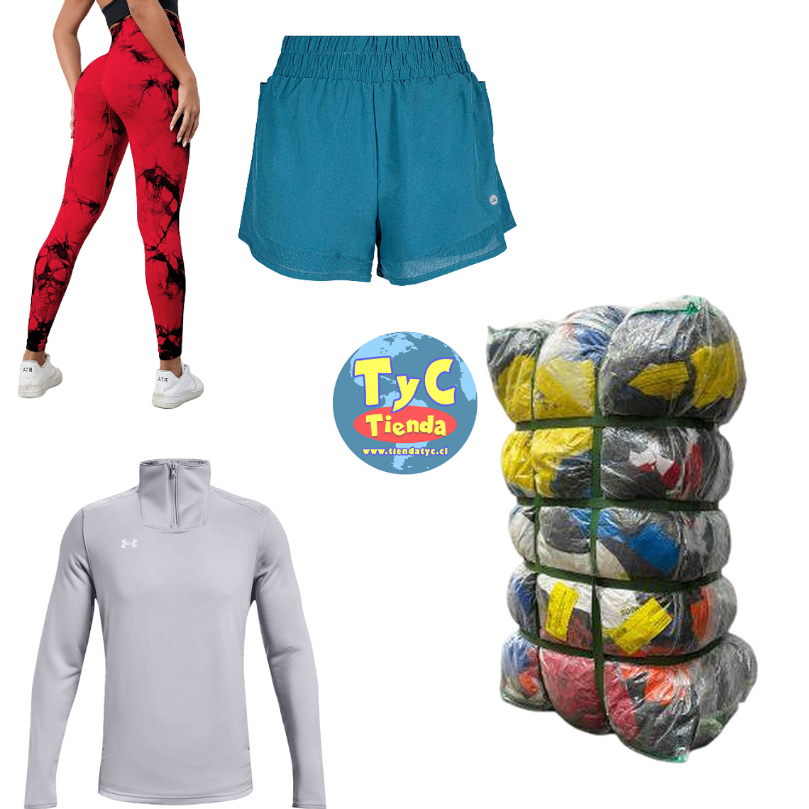 Fardo ropa deportiva premium 45kg 1