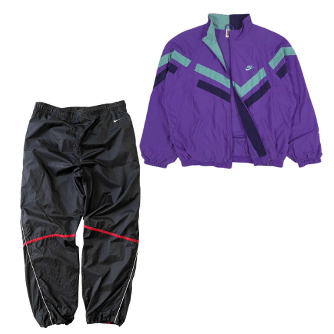 Fardo 20 kg Cortavientos y pantalon nylon talla grande 1