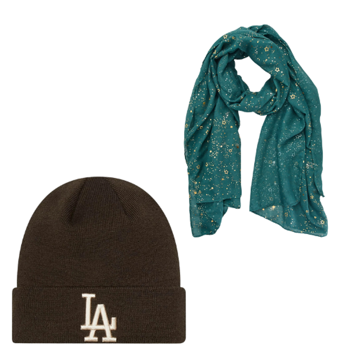 Fardo gorros de lanas y bufandas 45kg 1