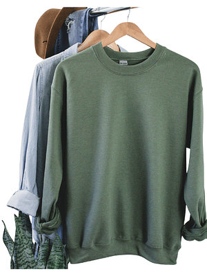 Fardo polerones sin gorro 45kg premium