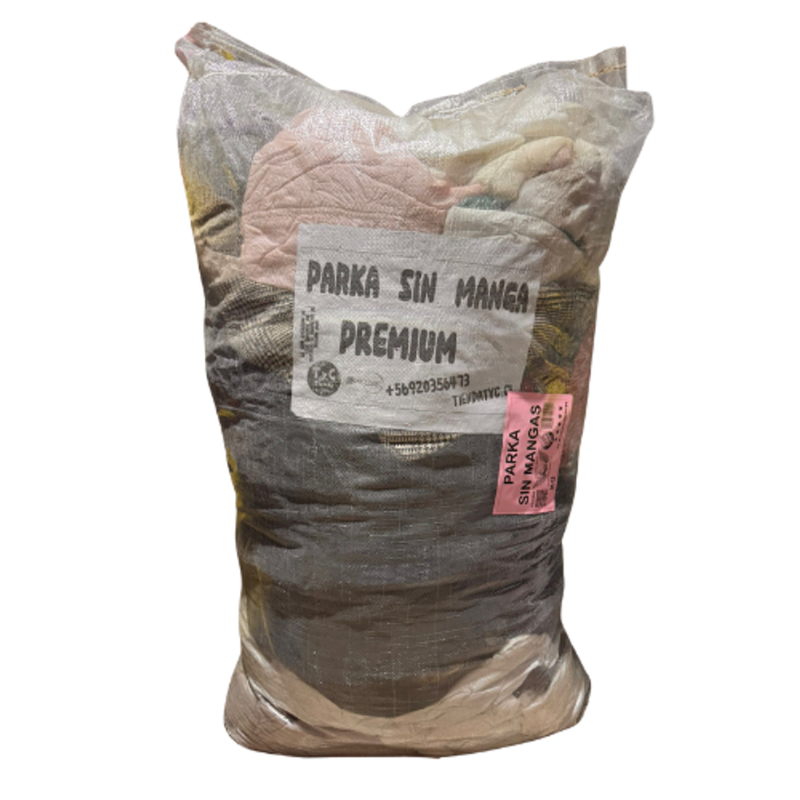 Fardo 15 KG Premium Parka Sin Mangas 1