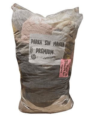 Fardo 15 KG Premium Parka Sin Mangas