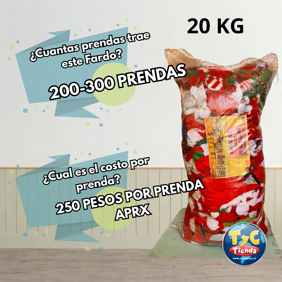 Navidad Mix Fardo 20kg 2