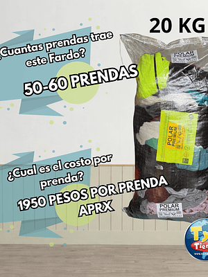Fardo 20KG Polerones Polar Premium