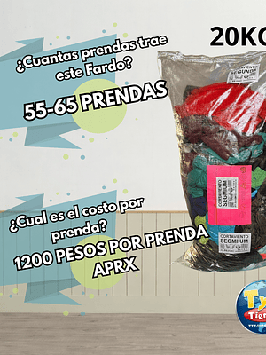 Fardo Cortavientos Segunda 20kg 