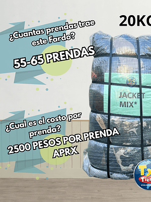 Fardo Cortavientos Tallas Grandes premium 20 kg