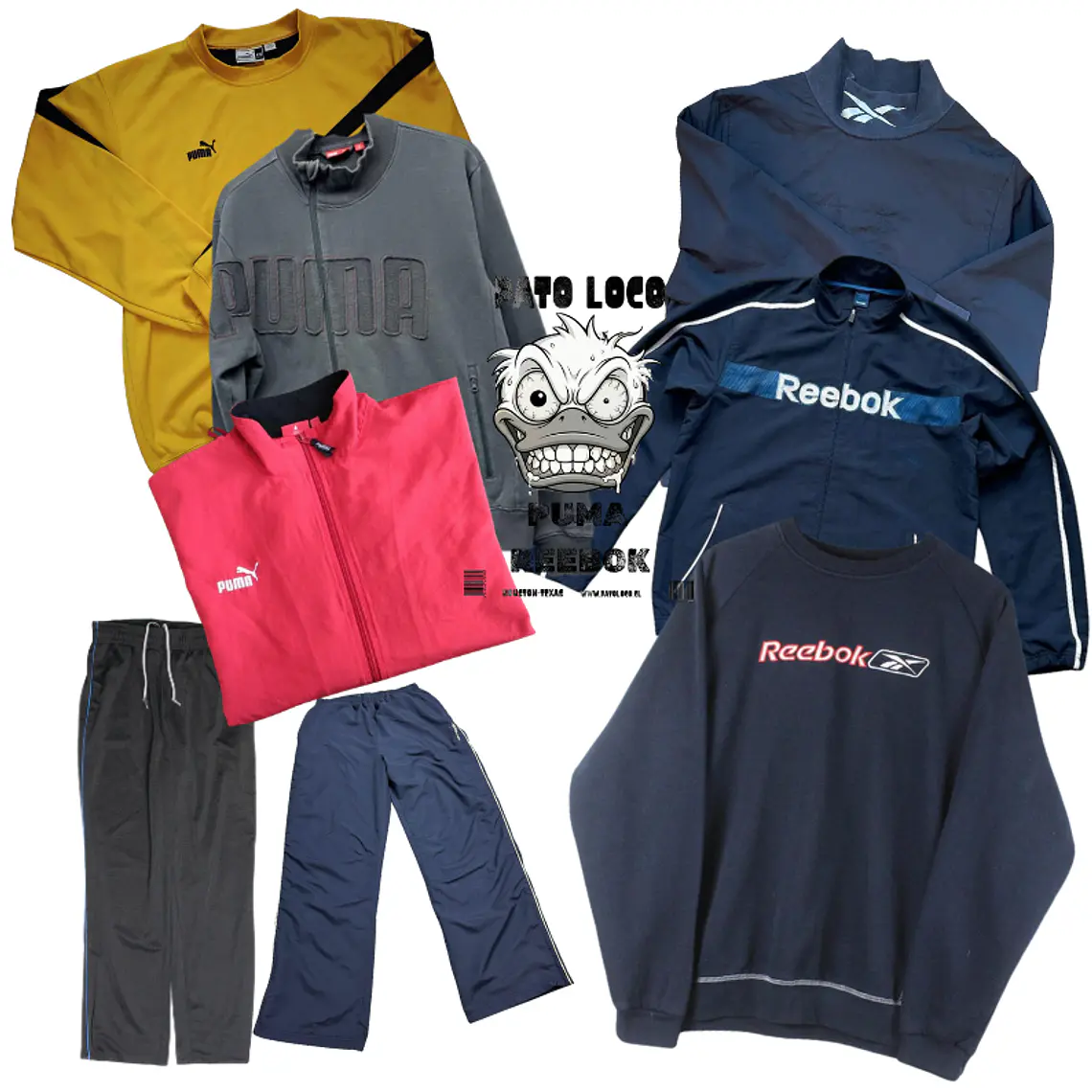 Fardo Marca Puma Reebok  2