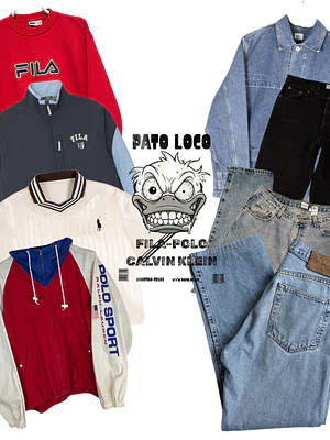 Fardo Marca Fila Polo Calvin Klein 