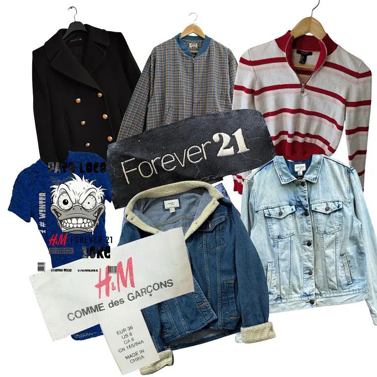 Fardo Hym - Forever 21 - 20KG MARCAS 2