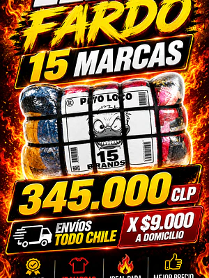 Fardo 15 Marcas Premium Invierno