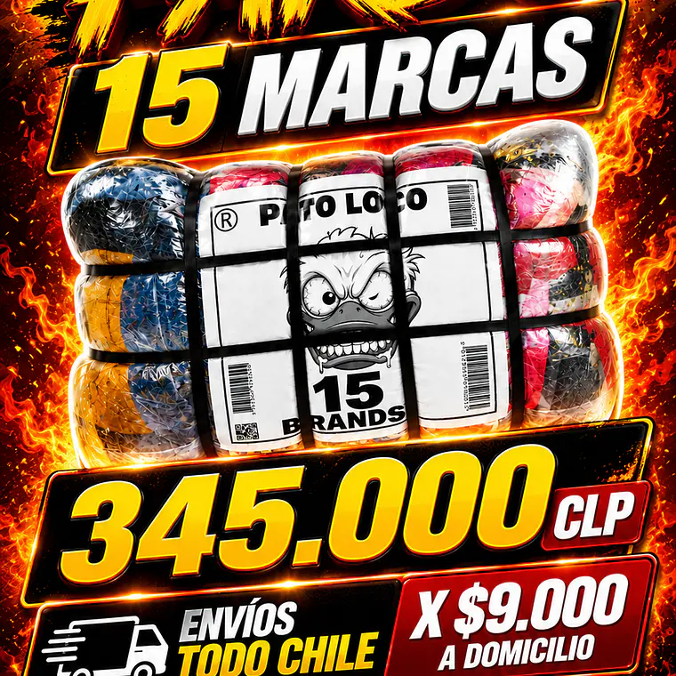 Fardo 15 Marcas Premium Invierno 2