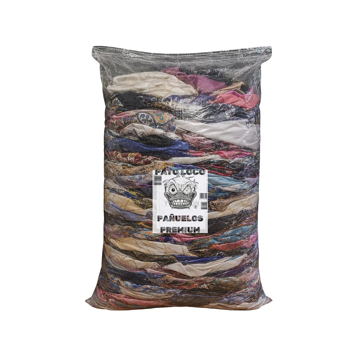 Fardo Pañuelos 20kg mas de 340 prendas 1