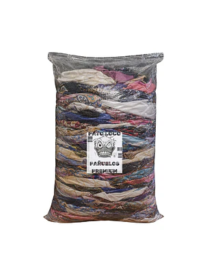 Fardo Pañuelos 20kg mas de 340 prendas