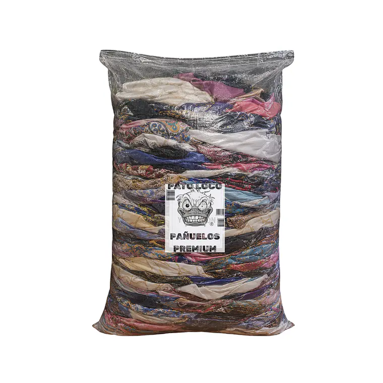 Fardo Pañuelos 20kg mas de 340 prendas 1