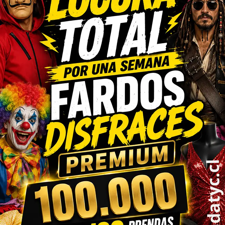 REMATE Fardo Disfraces Premium 20 kg 2