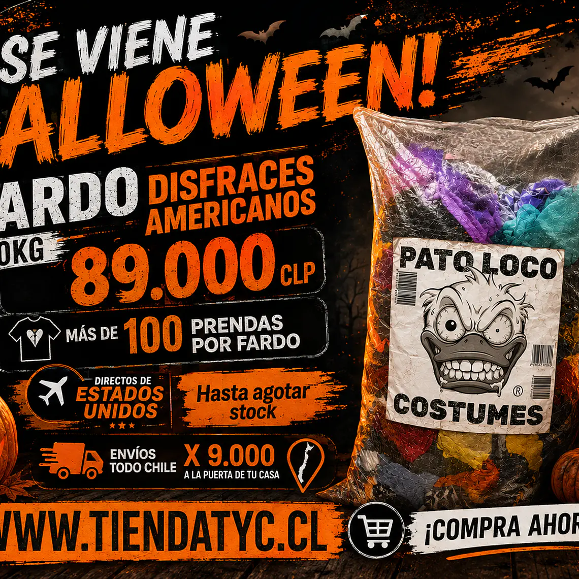 Fardo Disfraces para Halloween 2026  2